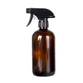 Refillable Amber Glass Spray Bottle: 17oz/500ml Refillable Fine Mist Sprayer for Essential Oils, Cleaning, and Skincare, UV Protection, Reusable Friendly Bottle for Home and Travel
