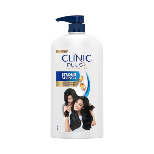 Strong & Long Hair Shampoo with Milk Proteins & Multivitamins - 1L