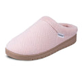 isotoner Women's Diamond Microterry Gemma Clog Slippers with Memory Foam - Evening Sand, Size 7.5-8