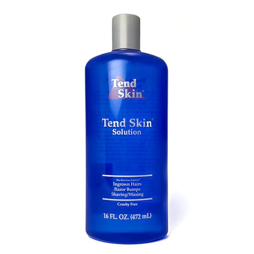 Tend Skin Solution for Razor Bumps & Ingrown Hair 16 Fl Oz - Post Shaving & Facial Toner