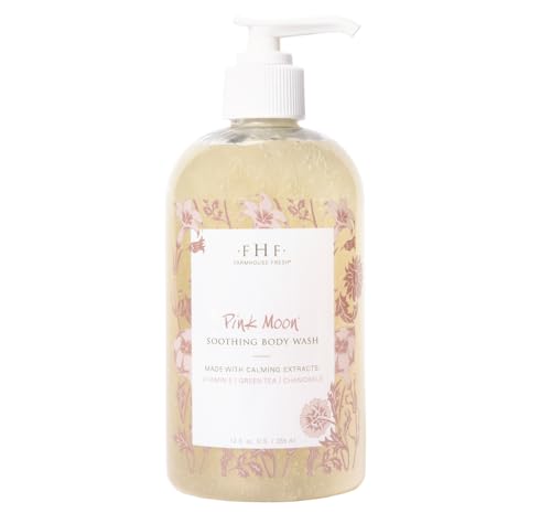 Pink Moon Body Wash with Aloe & Green Tea - Sensitive Skin Friendly