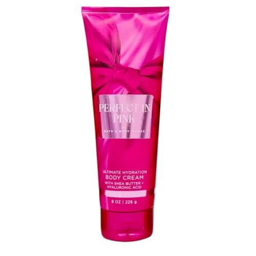 Bath & Body Works Ultimate Hydration Body Cream For Women 8 Fl Oz (8 Fl Oz (Pack of 1), Perfect In Pink)