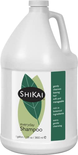 Unscented 1 Gallon Gentle Cleansing Shampoo with Aloe Vera - Mild, Low Detergent Formula for All Hair Types