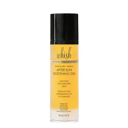 After-Sun Soothing Gel with Organic Aloe and Manuka Honey - Calms UV Damage