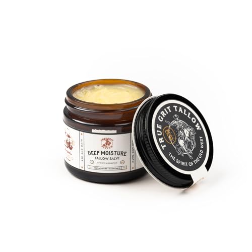 Deep Moisture Hand Balm with Tallow & Beeswax - Ash and Oath Scent, 2 oz