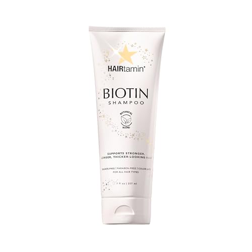 HAIRtamin Biotin Shampoo Sulfate-Free Hydrating Volumizing Hair Cleanser