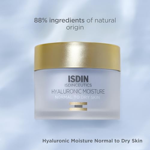 ISDIN Isdinceutics Hyaluronic Moisturizer for Normal to Dry Skin - 1.76 Oz, Standard