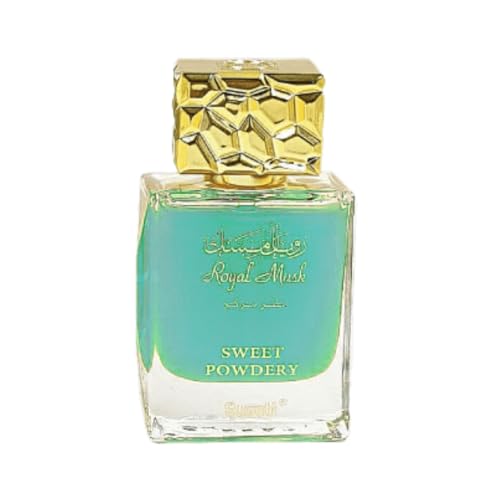 Surrati Royal Musk Sweet Powdery Eau de Parfum 100ML - Long Lasting Women's Perfume with Vanilla & Woody Notes