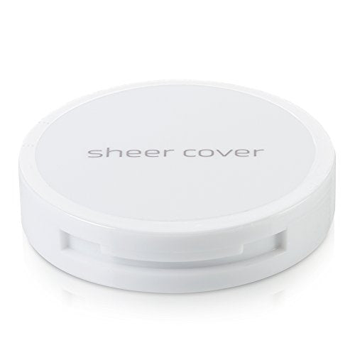 Sheer Cover Studio ? Conceal and Brighten Highlight Trio ? Two-Toned Concealers ? Shimmering Highlighter ? Light/Medium Shade ? With FREE Concealer Brush ? 3 Grams