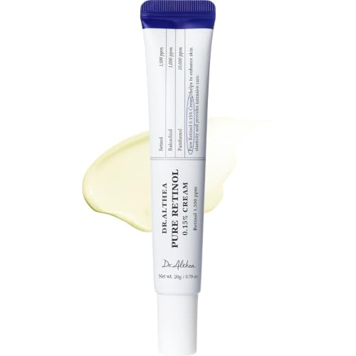 Retinol Cream 0.15% with Bakuchiol & Hyaluronic Acid - Anti-Aging Skin Care for Sensitive Skin