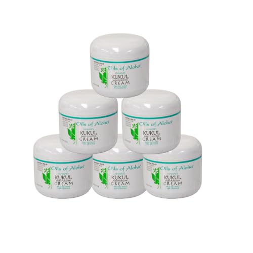 Hawaiian Kukui Moisturizing Cream with Vitamin E - 4 Fl Oz (Pack of 1)
