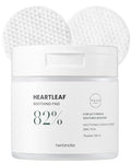 Heartleaf Soothing Toner Pads - Acne-Prone Skin Care with Niacinamide, 70 Count