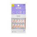 KISS CORE Design Press On Nails Short, Cheers, Pink, Coffin, 32 Count