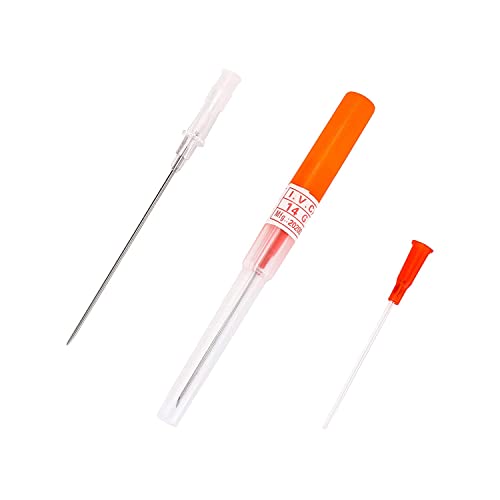 KingWei 50PCS 14G Disposable Stainless Steel Piercing Needles for Body Jewelry