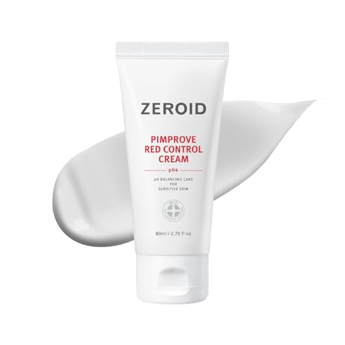 ZEROID Pimprove Red Control Cream - pH Balancing Moisturizer for Sensitive Skin