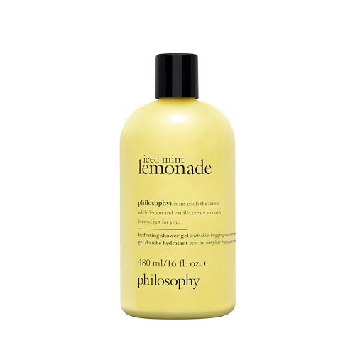 Philosophy Hydrating Bath & Shower Gel - Iced Mint Lemonade - 16 Fl Oz