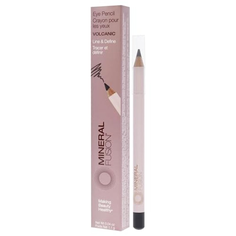Eye Liner Pencil - Volcanic by Mineral Fusion for Women - 0.04 oz Eyeliner