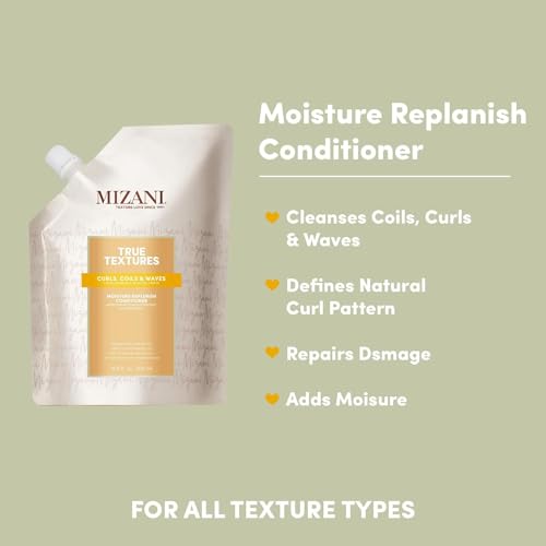 Moisture Replenish Conditioner 16.9oz for Curly Hair - Hydrating & Nourishing
