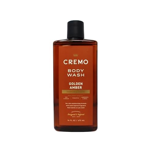 Cremo Body Wash Set, 16 FL OZ - Palo Santo, Italian Bergamot, Golden Amber, Skin-Moisturizing Formula, 16 FL OZ Each