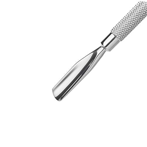Rui Smiths Professional Double Ended Stainless Steel Metal Pusher (Cuticle Pusher) Bundle - Styles No. 104 and 106