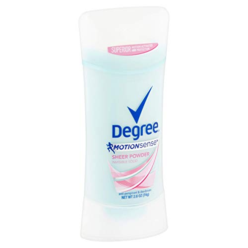 Degree Women Deodorant Sheer Powder 2.6oz Motion Sense - Pack of 6
