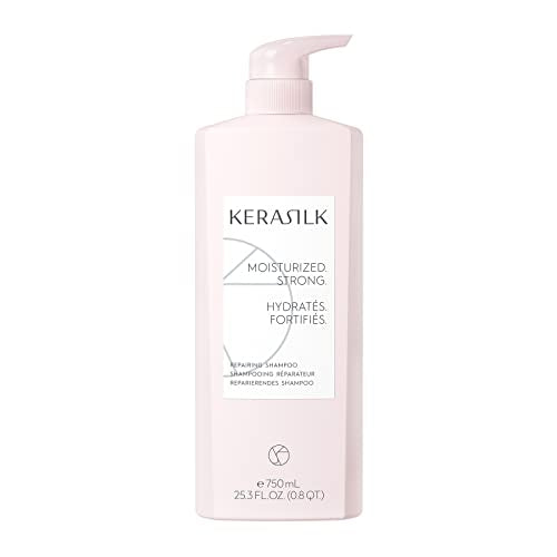 Kerasilk Repairing Shampoo 25.4 Fl Oz - Moisturizes & Regenerates Hair