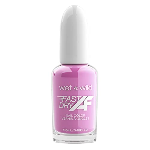 wet n wild Fast Dry AF Nail Polish Color, Pink Heels On The Beach | Quick Drying - 40 Seconds | Long Lasting - 5 Days, Shine (0.46 Fl Oz) (Pack of 2)