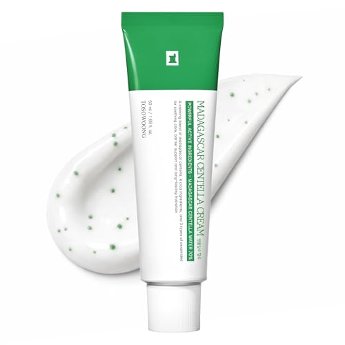 TOSOWOONG Madagascar Centella 70% Soothing & Hydrating Cream for Sensitive Skin