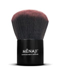Menaji Deluxe Kabuki Brush for Men - 1 Ounce Travel Makeup Brush - Synthetic, Flawless Application