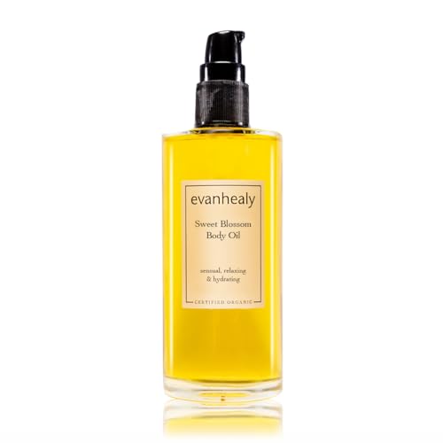Organic Body Oil with Jojoba, Sesame & Sunflower Oil - Moisturizer & Massage Oil