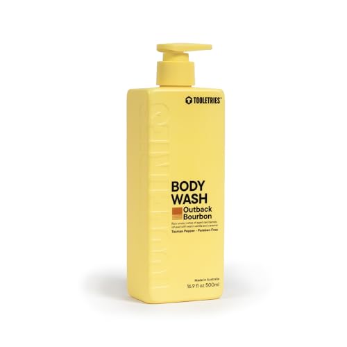 TOOLETRIES Body Scrub Kit - Silicone Body Scrubber & Storage Hook, Superior Lather Men's Body Wash - Bathroom & Shower Toiletries for Men, Travel Essentials