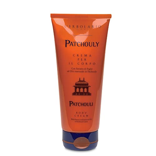 L'Erbolario Patchouli Body Butter – Moisturizing Cream for Dry Skin, 6.7 oz