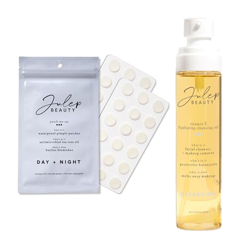 Julep Acne Patches & Hydrating Facial Cleansing Oil - Clear Skin Set