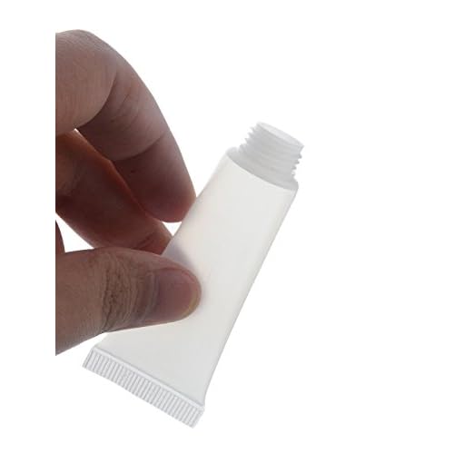 8ml Mini Clear Empty Lip Gloss Balm Container Soft Tubes Makeup Box (20 Pcs)
