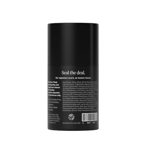 Calming Aftershave for Men, Hydrating & Soothing Post-Shave Lotion with Aloe, Chamomile & Witch Hazel, Alcohol Free, Lightweight, Restores Skin Barrier & Softens Stubble, 1.7 Fl. Oz