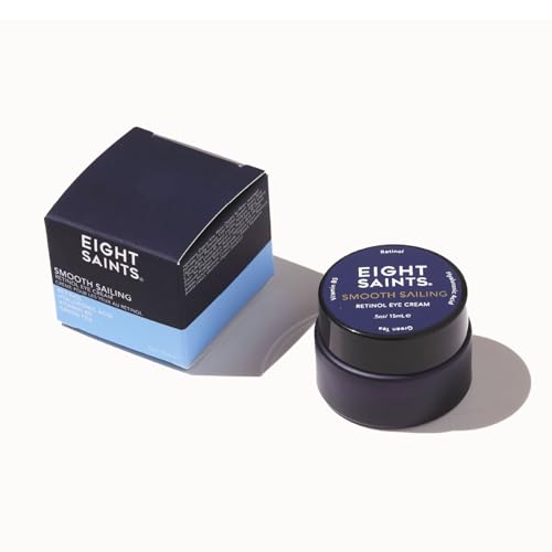 Eight Saints Retinol Eye Cream 0.5oz for Fine Lines Dark Circles Wrinkles