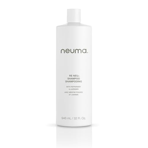 Neuma Re Neu Sulfate-Free Shampoo with Peppermint & Lavender 32 Fl Oz - Build-Up & Scalp Detox