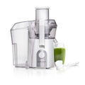 Hamilton Beach Juicer Machine with 3-Inch Feed Chute - White, 800W