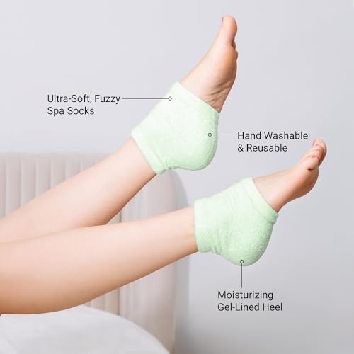 Heel Repair Balm & Moisturizing Socks Duo for Cracked Heels - Foot Care Set
