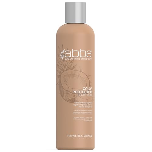 ABBA Coconut & Sage Color Protection Conditioner 8 Fl Oz - Nourishing Hair Care