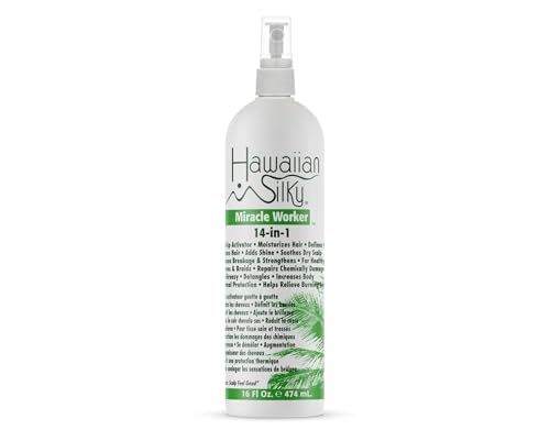 Hawaiian Silky 14-in-1 Miracle Hair Care Set Shampoo Conditioner & Spray