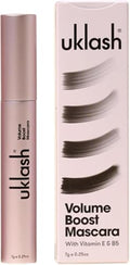 UKLASH Volume Boost Mascara - Black, Lengthening & Curling, Water-Resistant