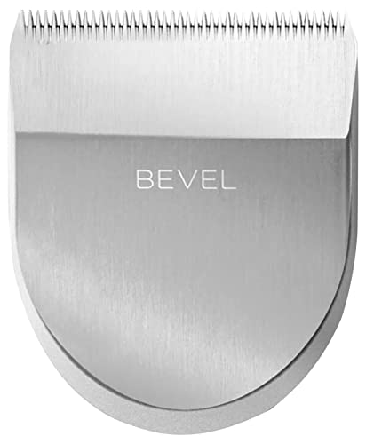 Bevel Square Trimmer Blade Attachment - Silver, New Version for Bevel Grooming Devices