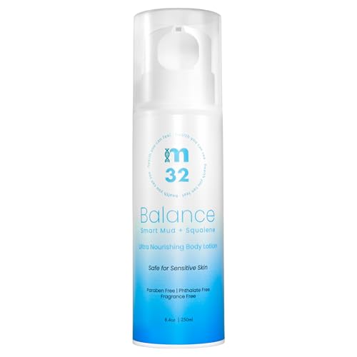 Balance Ultra Nourishing Body Lotion 8oz | Fulvic Acid | Squalene | Safe for Sensitive Skin | Paraben Free | Phthalate Free | Fragrance Free