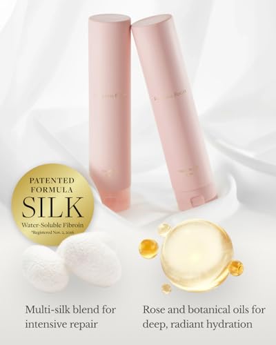 Silk The Rich Moisturizing Shampoo & Conditioner Set - Unveil Rose Bouquet Variant