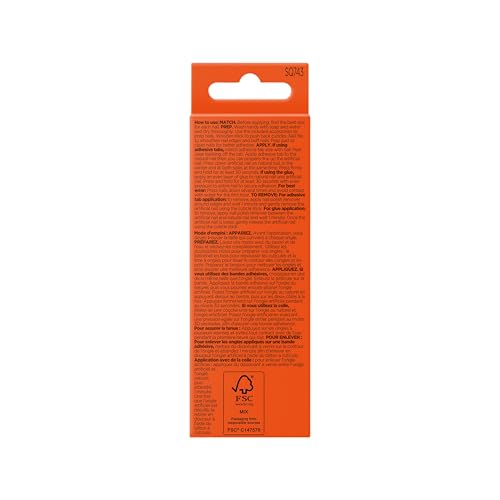 Sally Hansen Salon Effects Perfect Manicure Press-On Nails, When Chocolate Met PB, Press On Nails, Non-Damaging Adhesive Tabs, File, and Alcohol Pad Included