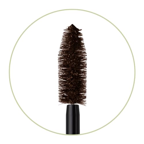 Pixi Large Lash Mascara | Extreme Volume Mascara with Vitamin E, Panthenol & Bamboo | False Lash Effect | Smudge-Proof & Water-Resistant | Ophthalmologist Tested | Best Brown | 0.4 fl oz/ 12ml