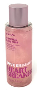 Victoria's Secret PINK Shimmer Body Mist - Love Heart Breaker 8.4 Fl Oz