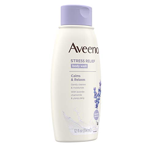 Aveeno Stress Relief Body Wash with Soothing Oat, Lavender, Chamomile