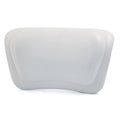 uxcell White Nonslip Waterproof Home Spa Bath Neck Back Support Pillow Built in Suction Cups for Ultimate Relaxation